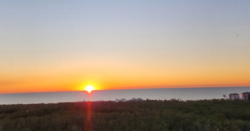 Sunset Bells as the Moon&nbsp;Rises